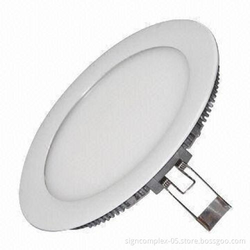 Round LED Panel Light with 40,000-hour Long Lifespan, RoHS, CE and UL Pending Safety Standards